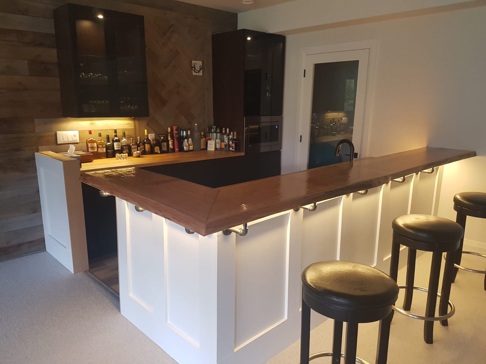 Basement bar